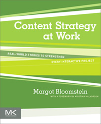 کتاب استراتژی محتوا از نگاه مارگوت بلومشتاین در کتاب Content Strategy at Work