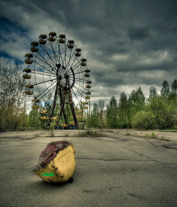 پارک تفریحی متروکه Pripyat، چرنوبیل، اوکراین