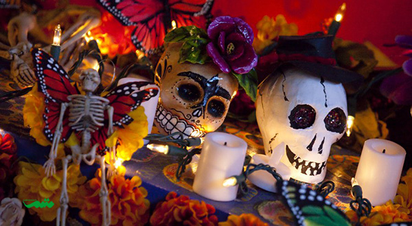 جشن روز مردگان اول نوامبر هر سال در مکزیک