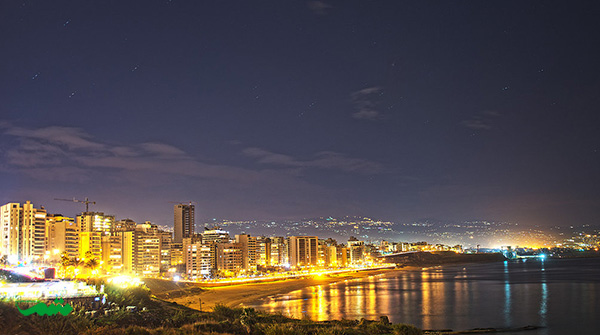 بیروت در شب