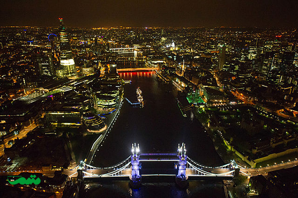 لندن در شب