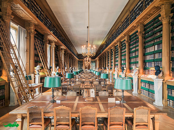 کتابخانه Mazarine، پاریس، فرانسه