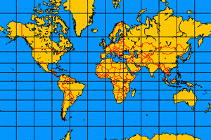 نقشه غلط می‌تواند ذهنیت غلط هم بسازد - نقشه مرکاتور در مقایسه با نقشه گال پیترز از جهان