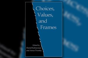 کتابهای دنیل کانمن - Choices, Values and Frames