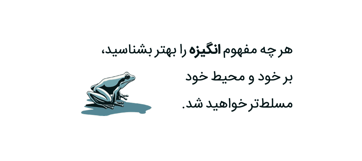 هر چه مفهوم انگیزه را بهتر بشناسید،‌ بر خود و محیط خود مسلط‌تر خواهید شد.