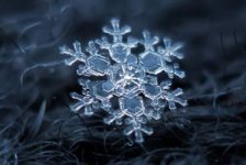 عکس دانه های برف | نگاهی نزدیک به شکل دانه برف